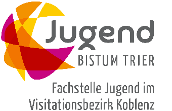 Man sieht farbige, abgerundete Dreiecke, zusammengefügt wie zu einem Ball mit dem Text 